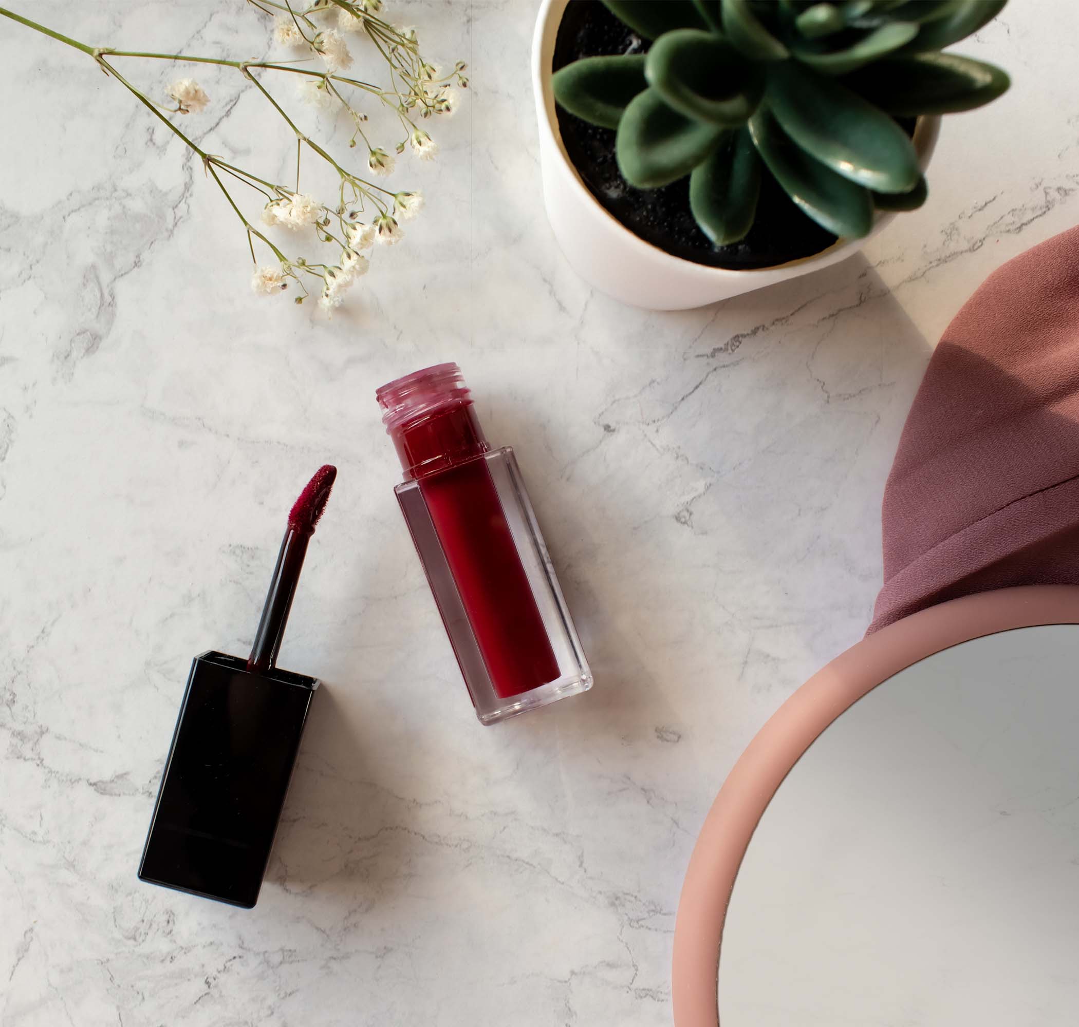 Matte Lip Stain - Deep Crimson